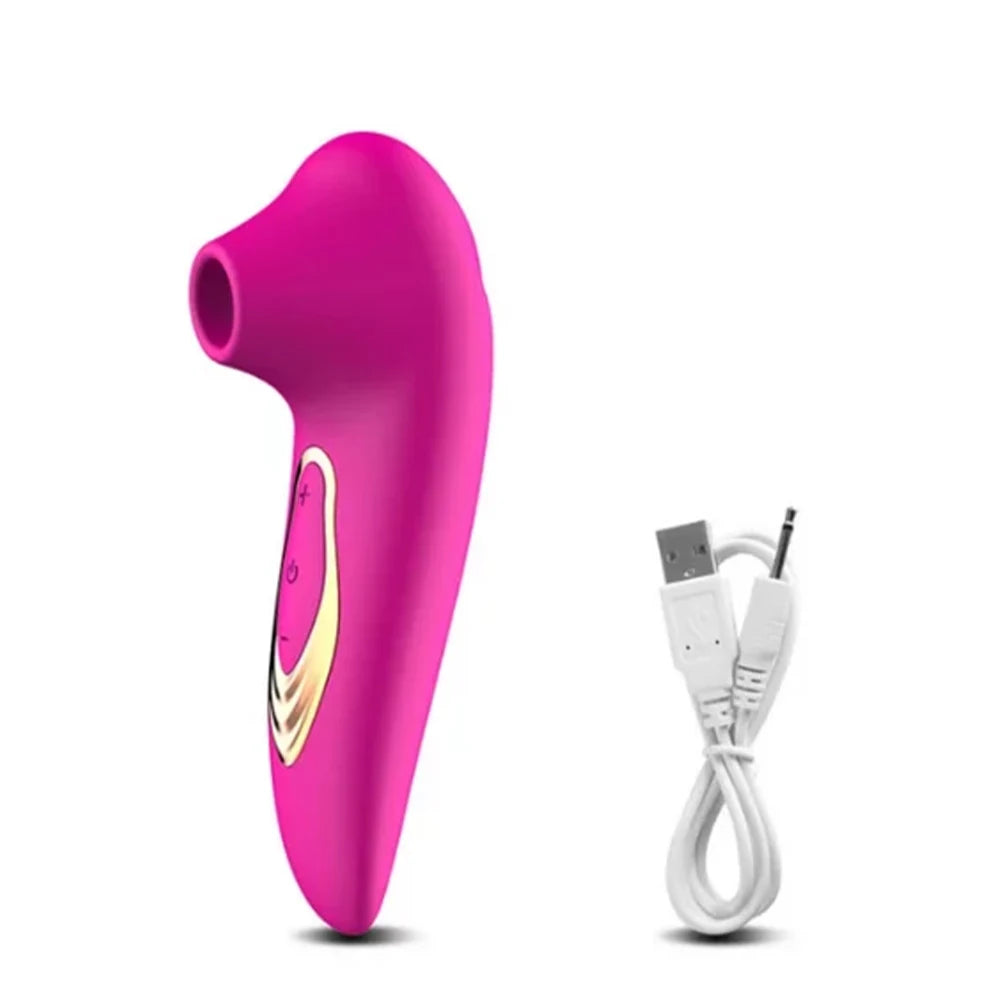 Female mini G-spot nipple sucking vibrator clitoris sucker pussy dildo stimulator adults masturbator sex toys for woman couples EROCIT