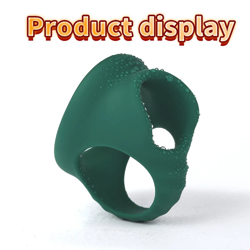 Reusable Penis Ring Silicone Semen Lock Ring Delay Ejaculation Time Lasting Cock Ring Sex Toys For Men Couples Adult Products EROCIT