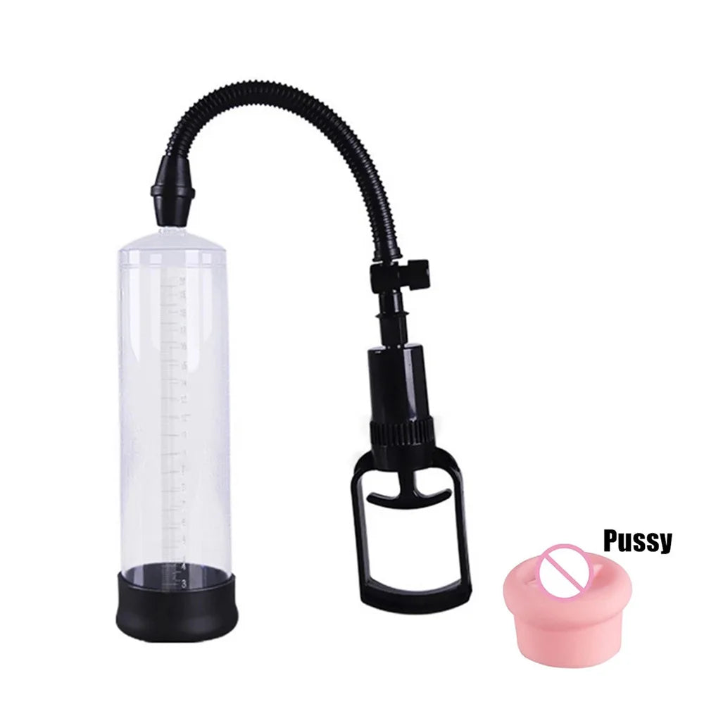 Penis Pomp Vacuum For Pump Voor Penis vergroting Male Enhancement Erectie Cock Pomp Masturbator Penis Trainer sex toys for man EROCIT