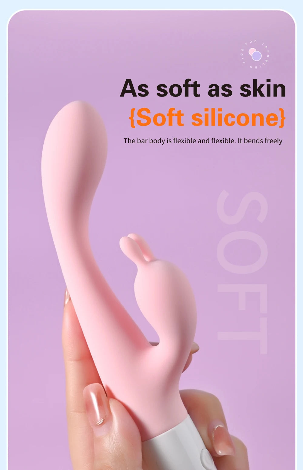 Powerful Double Head Rabbit Vibrators Vagina Clitoris Stimulator G-Spot Massager Sex Toys For Women Female Masturbator Sex Shop EROCIT