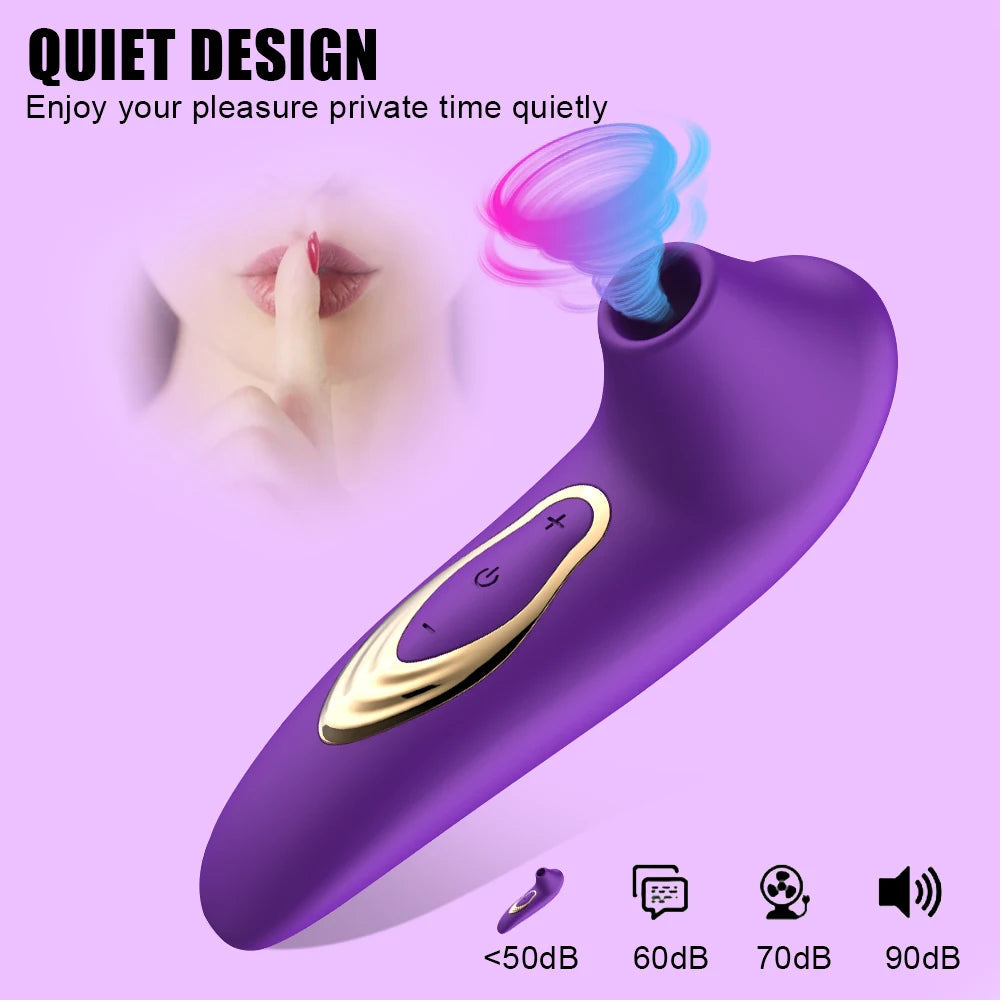 Vagina Sucking Vibrator Sex Toy for Woman Oral Tongue Blowing Suction Clitoris Stimulator Masturbator Erotic Sex Toys for Adults EROCIT