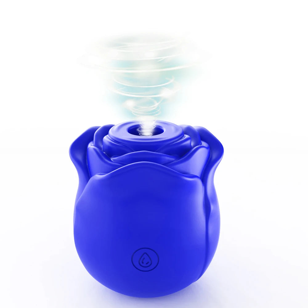 Rose Shape Vagina Sucking Vibrator Nipple Massager Clitoral Vacuum Stimulator Vibrating Female Masturbator Sex Toys for Adults EROCIT