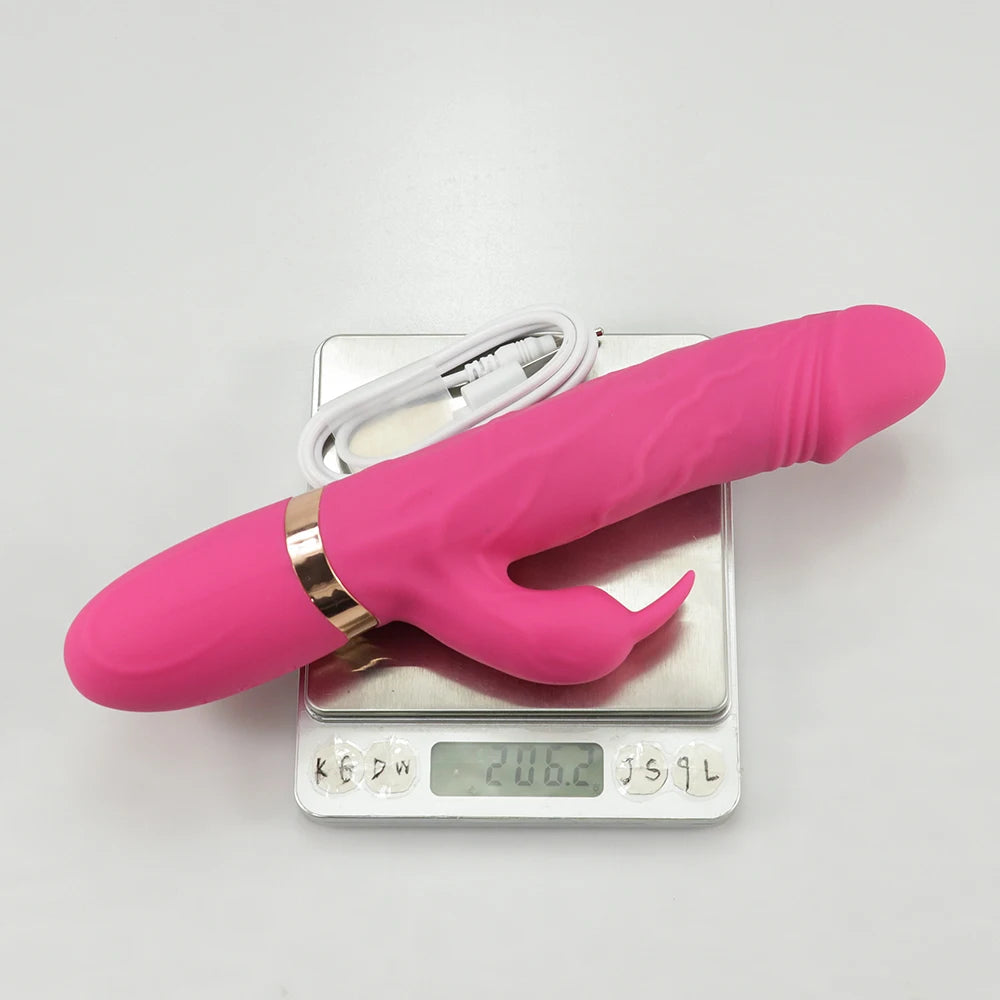 G-Spot Dildo Rabbit Vibrator 10 Speed Vibration Waterproof Vagina Clitoris Massager Sex Toys for Women EROCIT