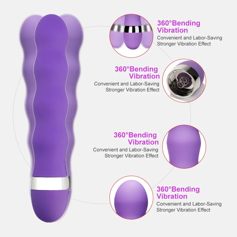 Mini Dildo G Spot Vagina Vibrator For Women Intimate Goods Threaded Av Vibrator Stimulate Butt Plug Anal Erotic Goods Sex Toys EROCIT