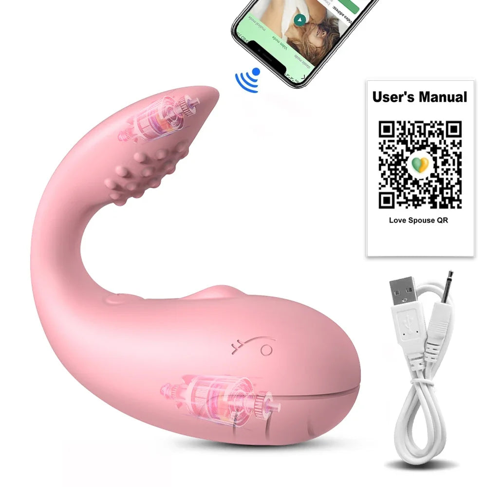 APP Control Clitoris Vibrator for Women Clitoral Stimulator Female G Spot Wearable Love Egg Vibrating Sex Toy Adult Supplies EROCIT