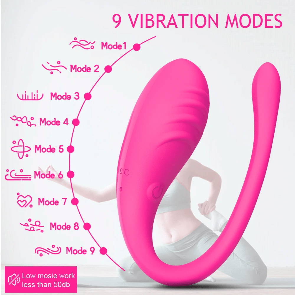 9 Speed APP Controlled Vaginal Vibrators G Spot Anal Vibrating Egg Massager Wearable Stimulator Adult Sex Toys for Women Couples EROCIT