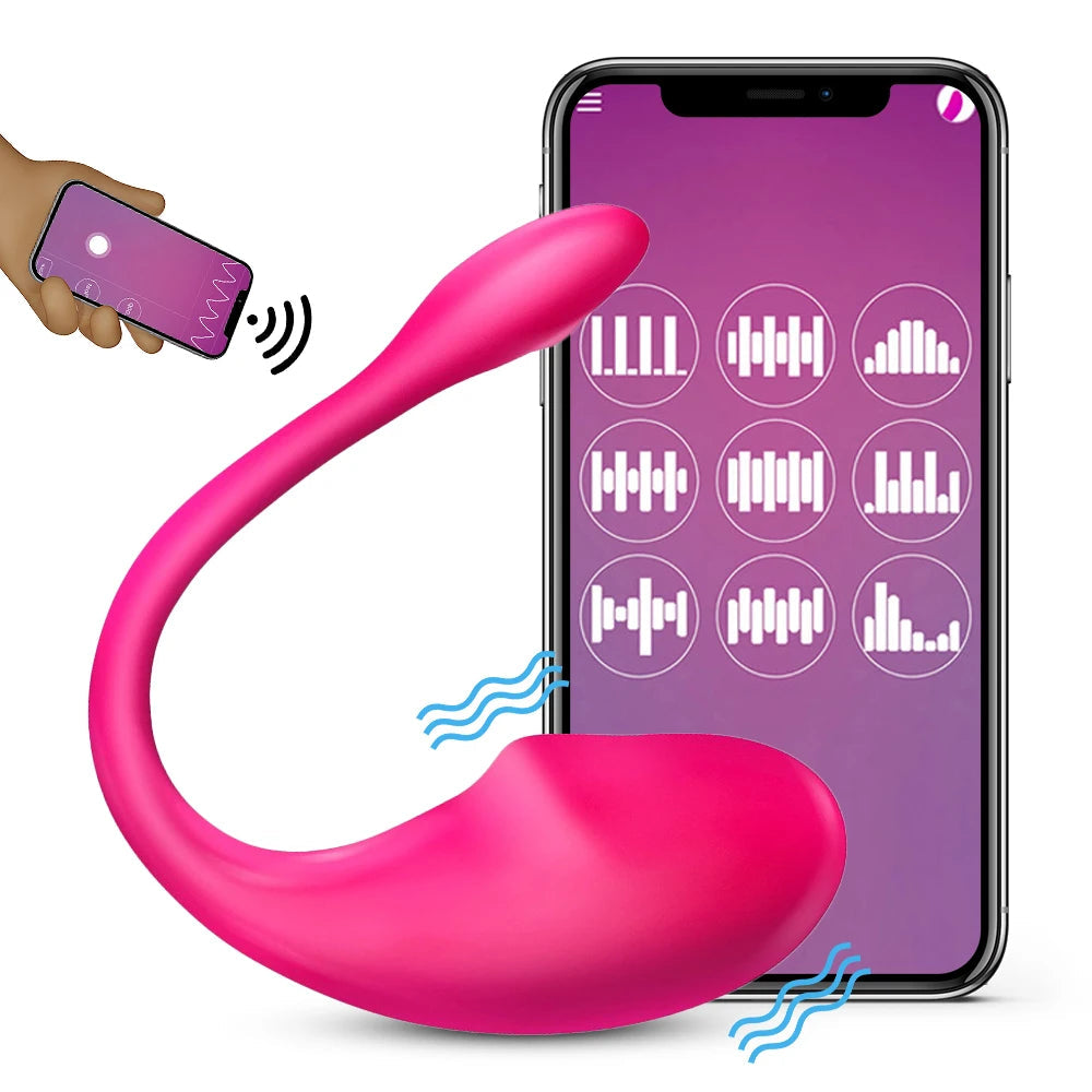 Wireless Vibration Love Egg Vibrator Vaginal G Spot Vibrating Stimulator Wearable Bluetooth APP Control Sex Toys For Adult Women EROCIT