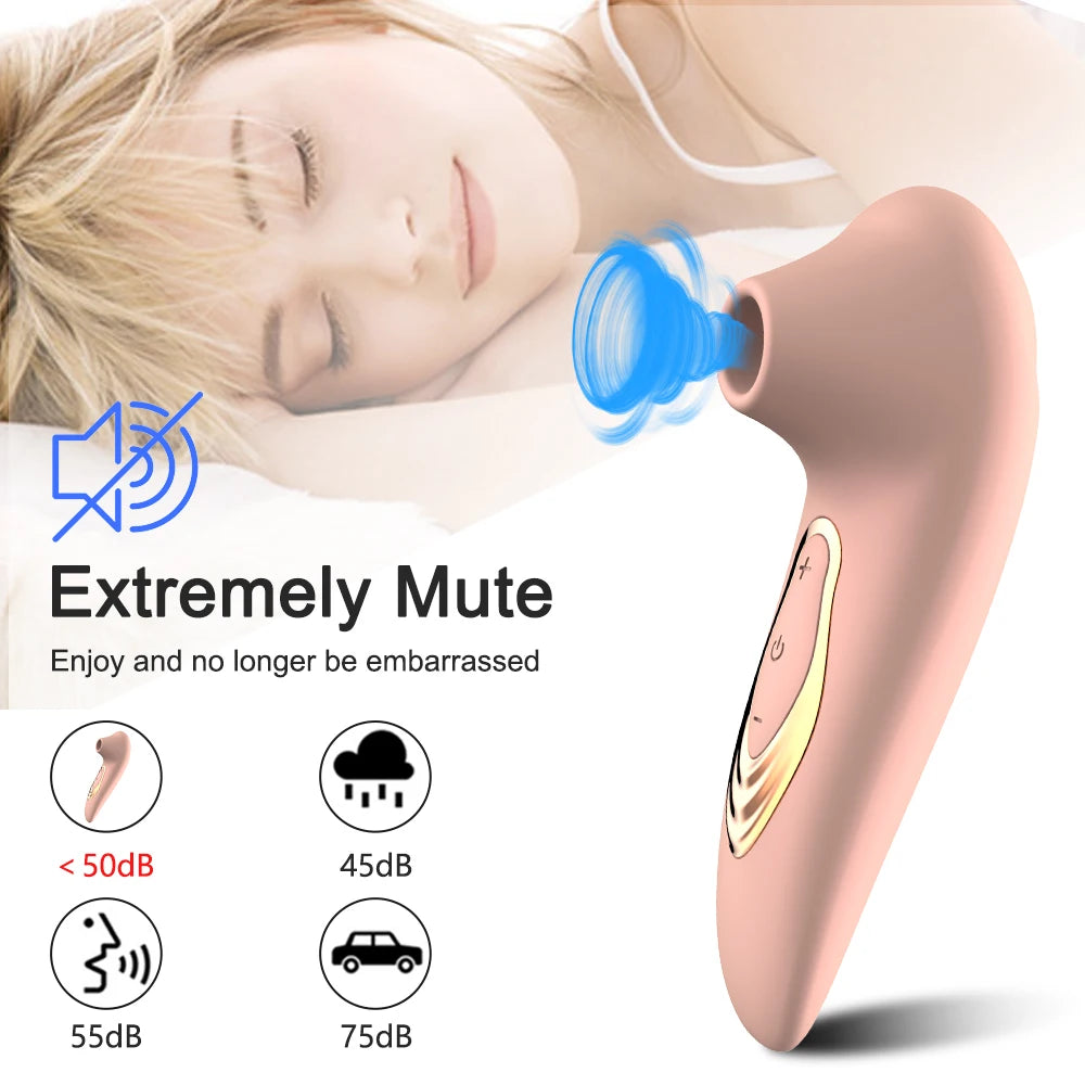 Powerful Sucker Vibrator for Female Clitoris Vagina Sucking Clit Nipple Oral Vacuum Stimulator Massager for Women Adults Sex Toy EROCIT