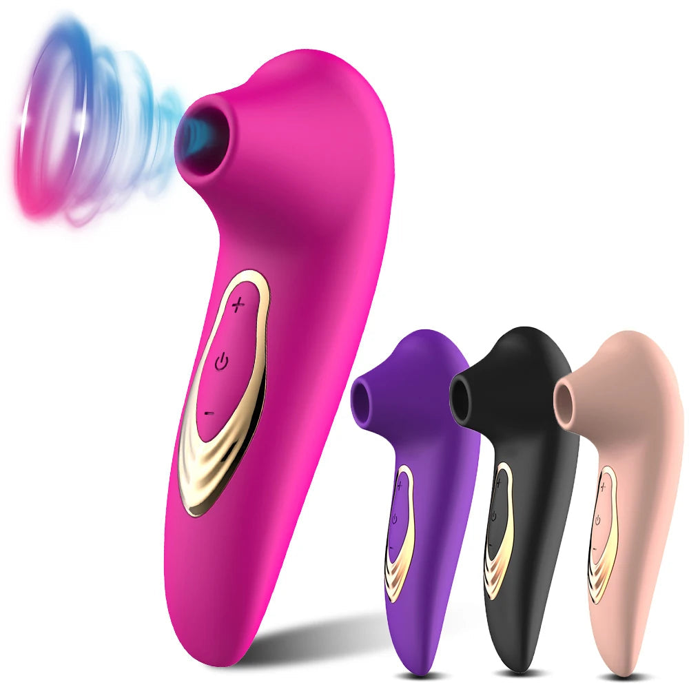 Powerful Sucker Vibrator for Female Clitoris Vagina Sucking Clit Nipple Oral Vacuum Stimulator Massager for Women Adults Sex Toy EROCIT