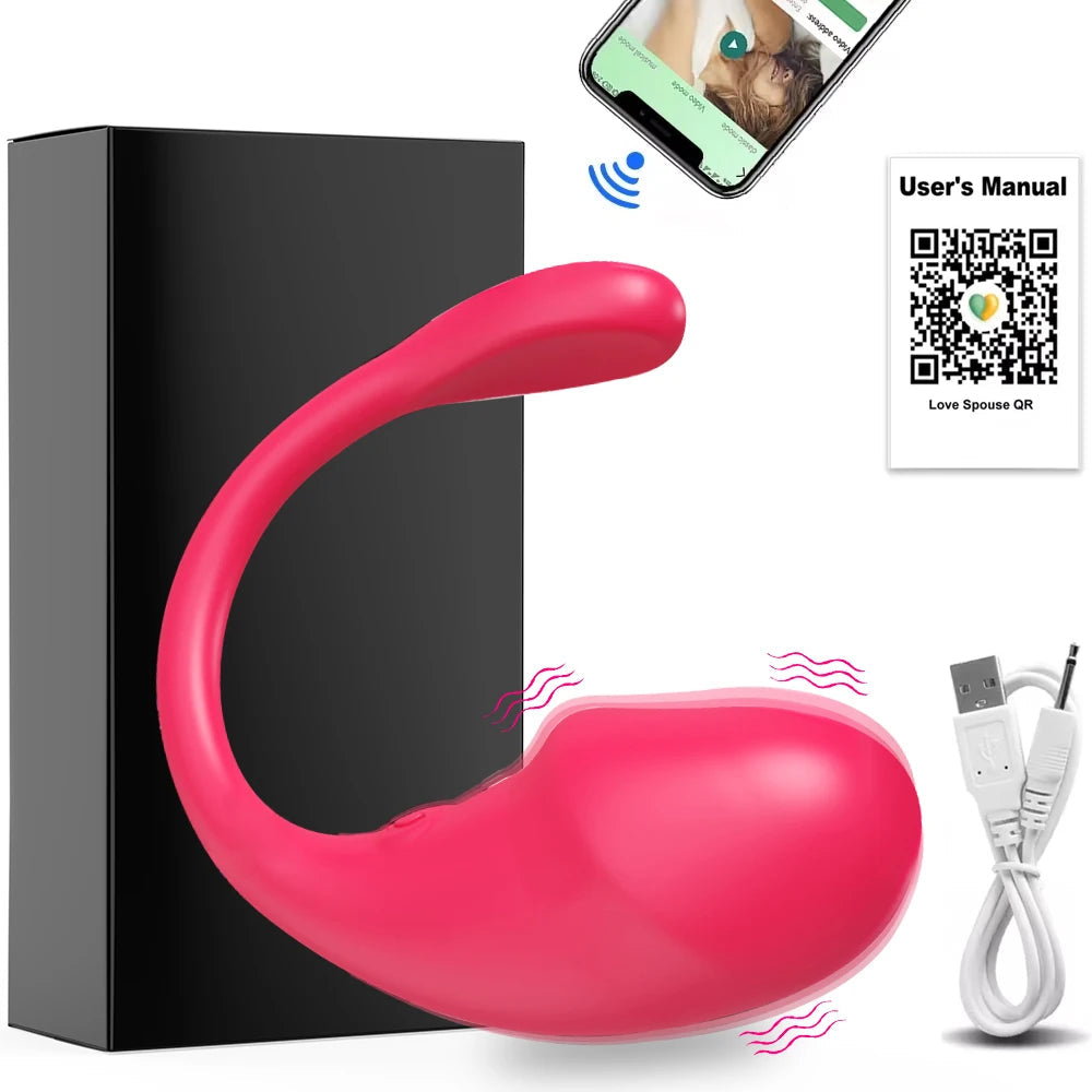 Wireless Bluetooth G Spot Vibrator for Women Dildo APP Remote Control Wear Vibrating Egg Clit Female Panties Sex Toys for Adults EROCIT