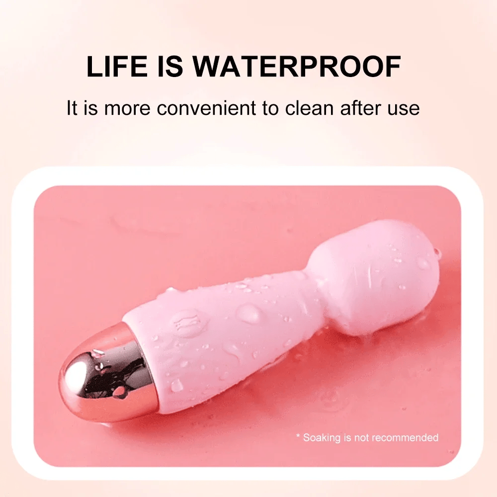 10 Modes Strong Vibration Mini Vibrator Magic Stick USB Charging Massager Clitoris G-Spot Vibrators Sex Toy For Women Adults 18 EROCIT