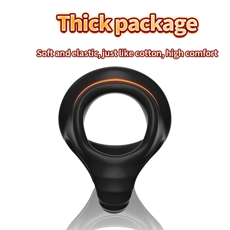 Reusable Penis Ring Silicone Semen Lock Ring Delay Ejaculation Time Lasting Cock Ring Sex Toys For Men Couples Adult Products EROCIT