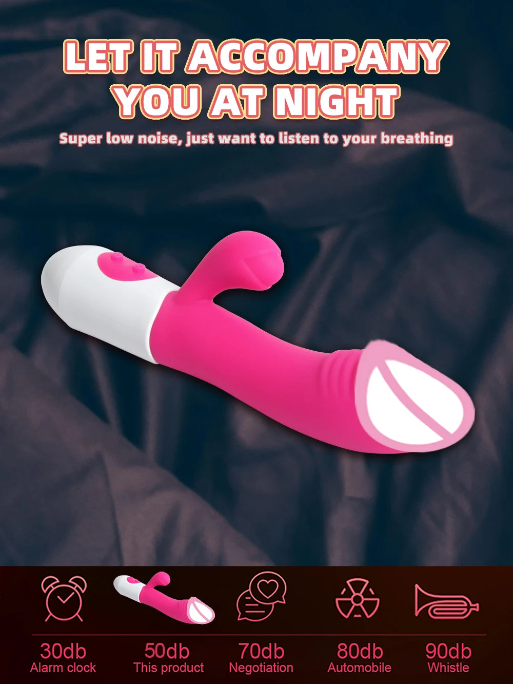 Rabbit Vibrator Dildo Powerful Dual Vibration G Spot Clitoris Stimulation Masturbators Vaginal Massager Adult For Women Sex Toys EROCIT