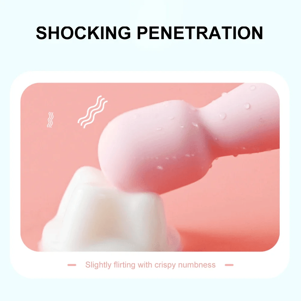 10 Modes Strong Vibration Mini Vibrator Magic Stick USB Charging Massager Clitoris G-Spot Vibrators Sex Toy For Women Adults 18 EROCIT