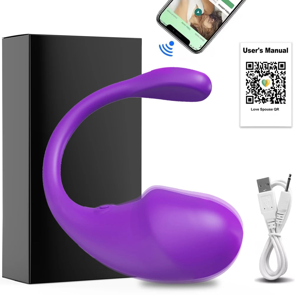 Wireless Bluetooth G Spot Vibrator for Women Dildo APP Remote Control Wear Vibrating Egg Clit Female Panties Sex Toys for Adults EROCIT