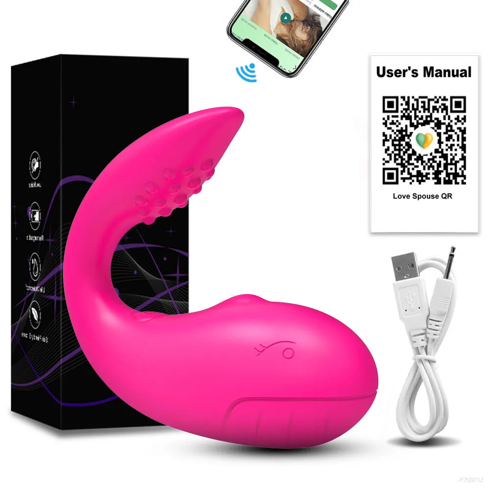 Sex Toys Bluetooth Female Vibrator Egg APP Control G Spot Stimulator Dildo Vibrating Vagina Balls Adult Goods for Women Panties EROCIT