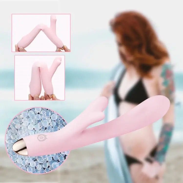 EROCIT Candy Pink RABBIT MASSAGE VIBRATOR - Erocit