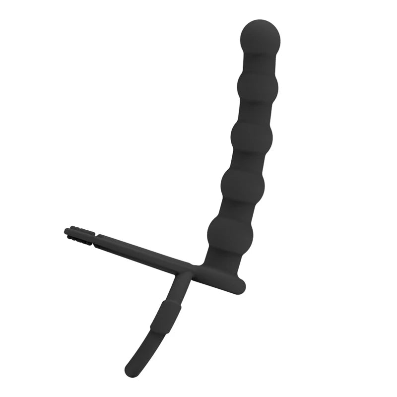 Double Penetration Anal Sex Toys For Men & Women - Dildo Penis Butt Plug, Anal Beads & Cock Ring for Delay Ejaculation EROCIT