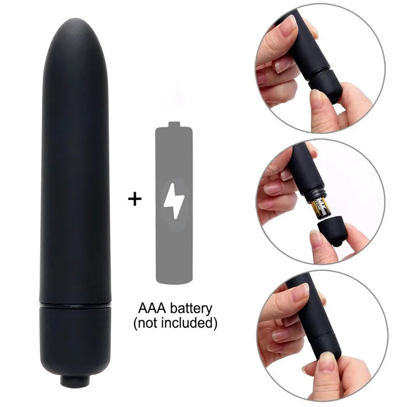 10 Speeds Mini Bullet Vibrator Vaginal Massage Dildos Sex Toys For Women Adult Games AV Stick Erotic Product Clitoris Stimulator EROCIT