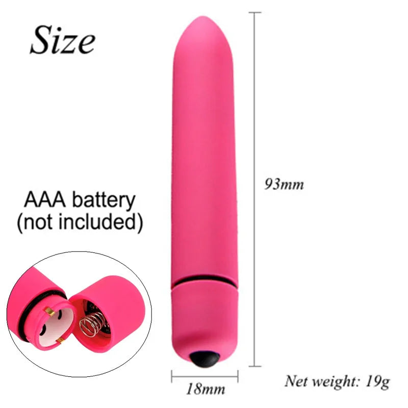 10 Speeds Mini Bullet Vibrator Vaginal Massage Dildos Sex Toys For Women Adult Games AV Stick Erotic Product Clitoris Stimulator EROCIT
