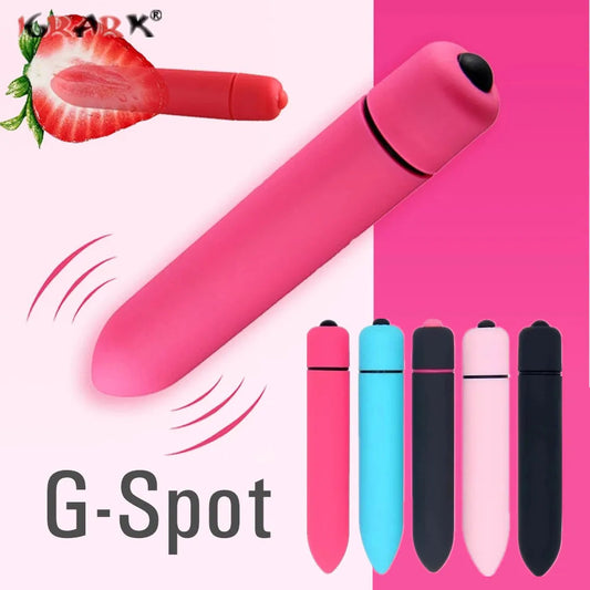 10 Speeds Mini Bullet Vibrator Vaginal Massage Dildos Sex Toys For Women Adult Games AV Stick Erotic Product Clitoris Stimulator EROCIT