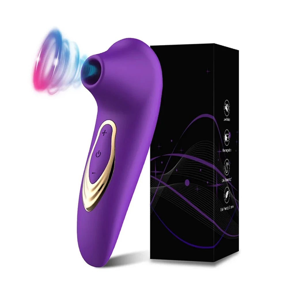 Female mini G-spot nipple sucking vibrator clitoris sucker pussy dildo stimulator adults masturbator sex toys for woman couples EROCIT