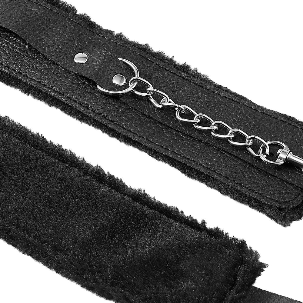 S&M Bed Bondage BDSM Bondage Kits Erotic Toy Restraint Set Sex Toys For Women Couple Binding Whip Anal Plug Handcuffs Adult Game EROCIT