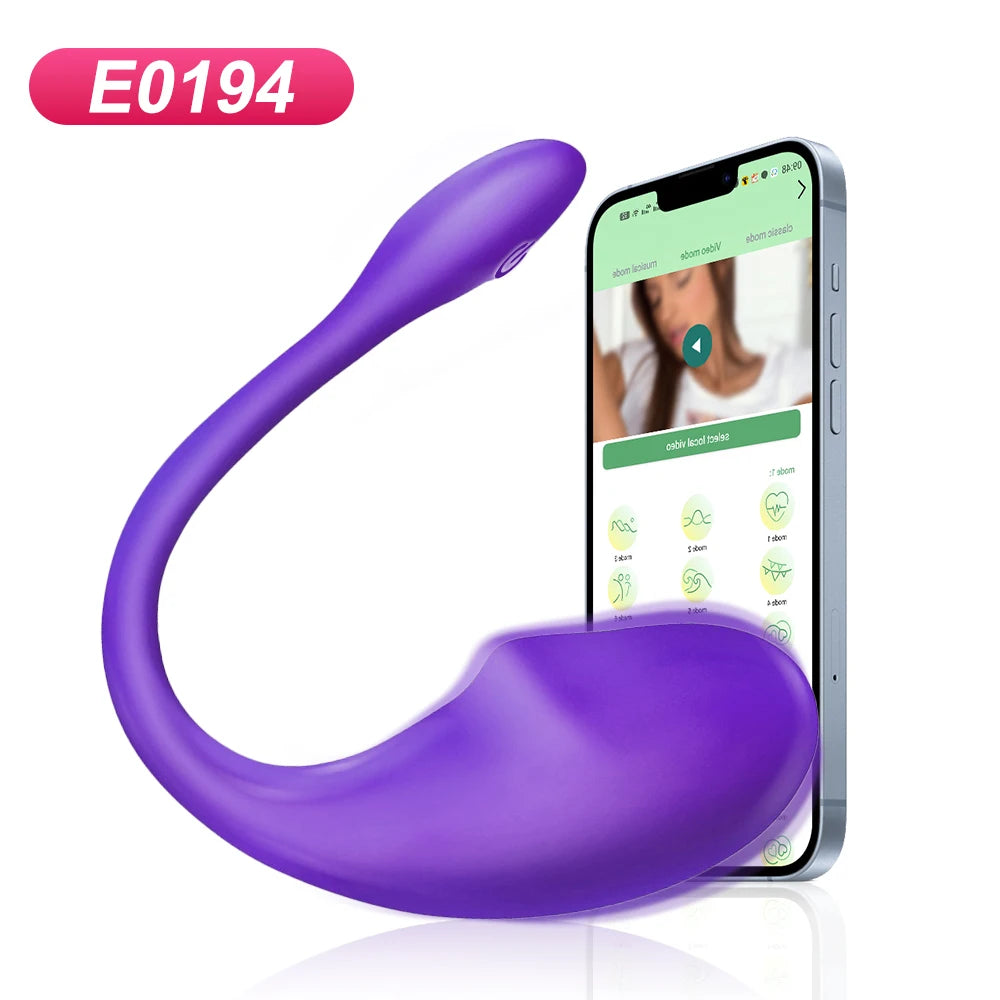 Wireless Vibration Love Egg Vibrator Vaginal G Spot Vibrating Stimulator Wearable Bluetooth APP Control Sex Toys For Adult Women EROCIT