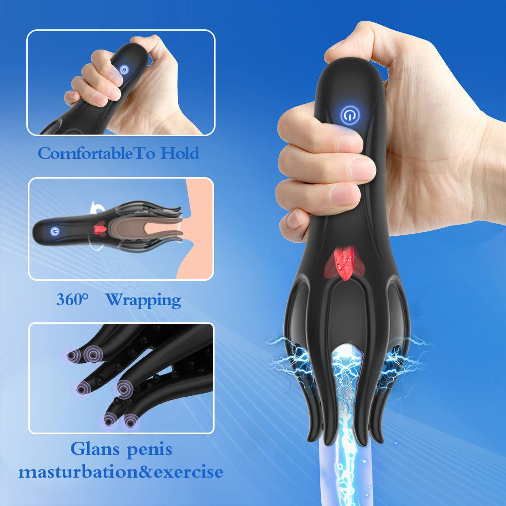 Penis Training Vibrator Male Masturbator Glans Stimulator Sex Toy for EROCIT Penis Training Vibrator Male Masturbator Glans Stimulator Sex Toy for EROCIT