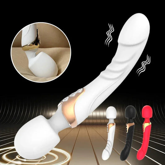 Powerful Vibrator Dildos  Wand for Women 10 Modes Clitoris Stimulator G Spot Vagina Massager Adult Sex Toys for Woman EROCIT