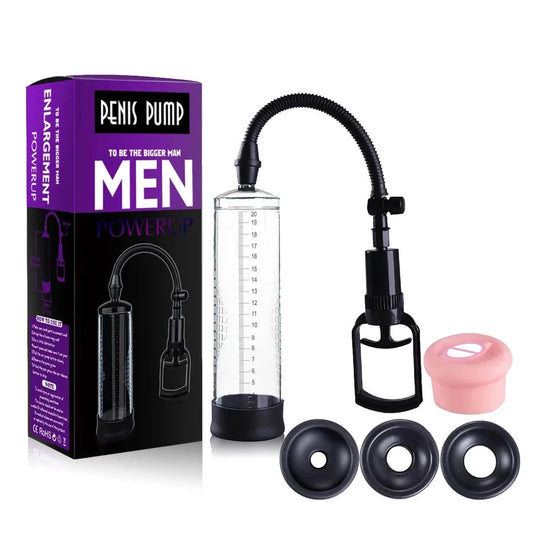 Penis Pomp Vacuum For Pump Voor Penis vergroting Male Enhancement Erectie Cock Pomp Masturbator Penis Trainer sex toys for man EROCIT