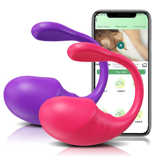 APP Control Clitoris Vibrator for Women Clitoral Stimulator Female G Spot Wearable Love Egg Vibrating Sex Toy Adult Supplies EROCIT
