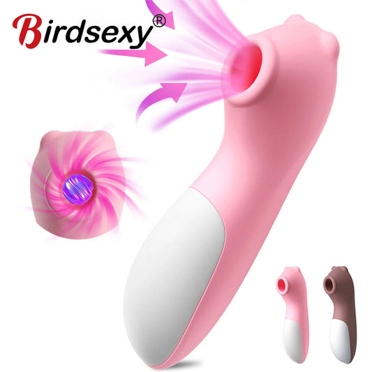 Sucker Clitoris Sucking Vibrator Female Clit Nipple Oral Vacuum Stimulator Massager Sex Toys Adults Goods for Women EROCIT
