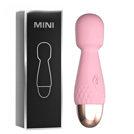 10 Modes Strong Vibration Mini Vibrator Magic Stick USB Charging Massager Clitoris G-Spot Vibrators Sex Toy For Women Adults 18 EROCIT