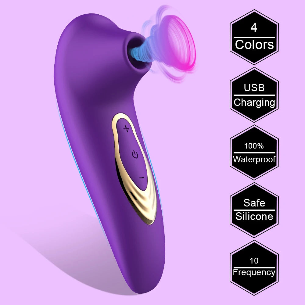 Vagina Sucking Vibrator Sex Toy for Woman Oral Tongue Blowing Suction Clitoris Stimulator Masturbator Erotic Sex Toys for Adults EROCIT