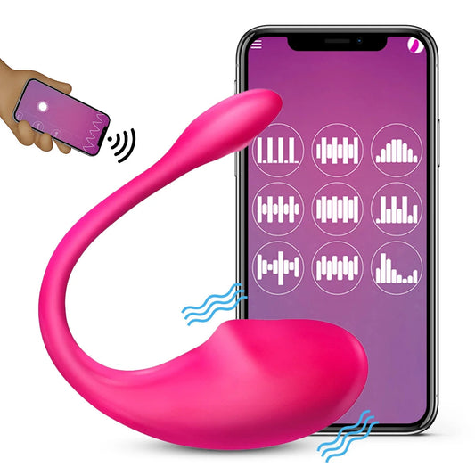 Wireless Vibration Love Egg Vibrator Vaginal G Spot Vibrating Stimulator Wearable Bluetooth APP Control Sex Toys For Adult Women EROCIT