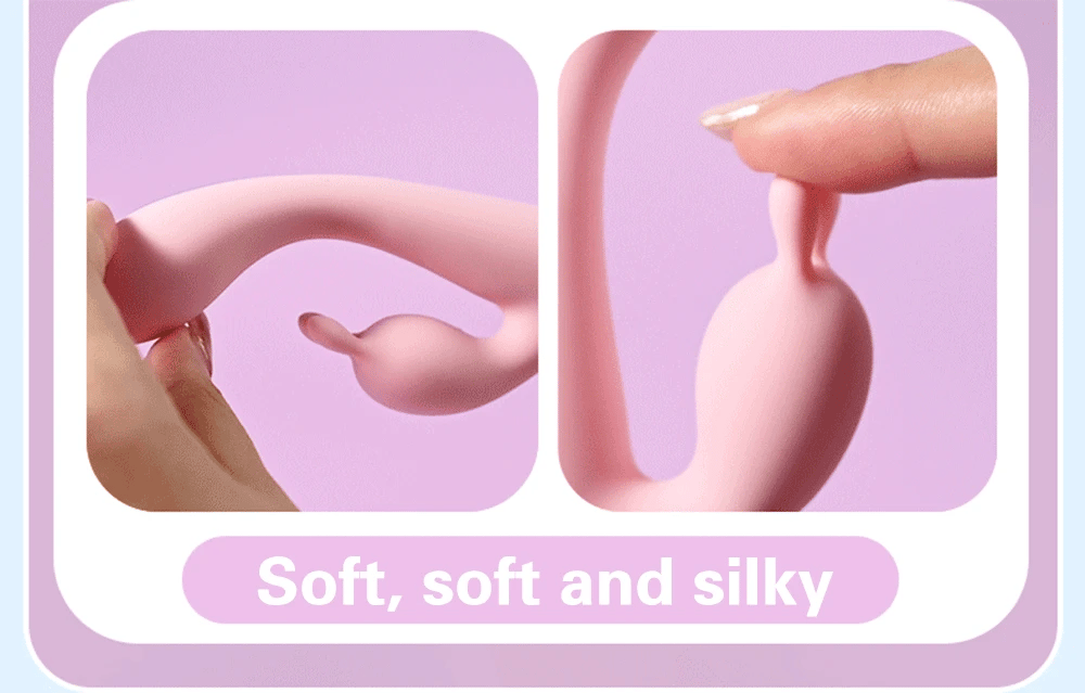 Powerful Double Head Rabbit Vibrators Vagina Clitoris Stimulator G-Spot Massager Sex Toys For Women Female Masturbator Sex Shop EROCIT