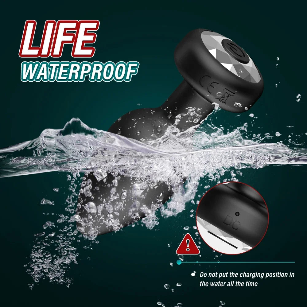 APP Wireless Control Anal Vibrator Butt Plug Men Prostate Massager Stimulator Female Masturbator Adult Sex Toys for Women Gay EROCIT