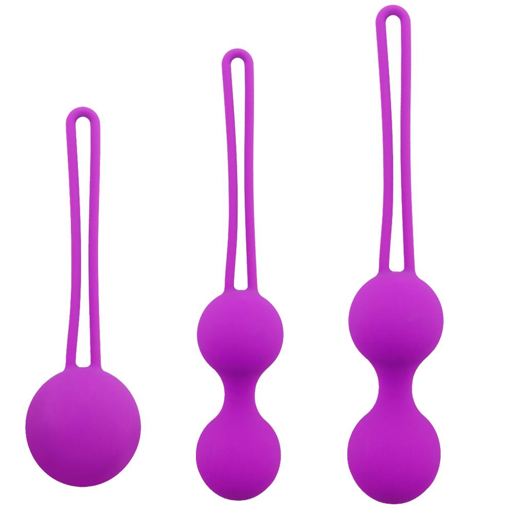 Erocit™ Kegel Balls for Women, Ben Wa Balls, Pelvic Floor Exercise and Pleasure, Medical Grade Silicone, Bladder Control Devices for Women: Beginners to Advanced - Erocit