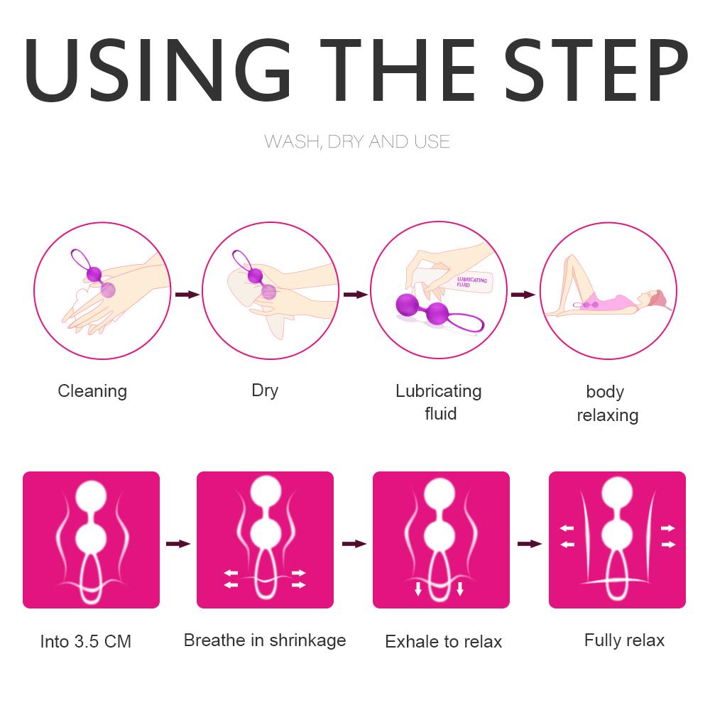 Erocit™ Purple Silicone Kegel Balls for Women - Erocit