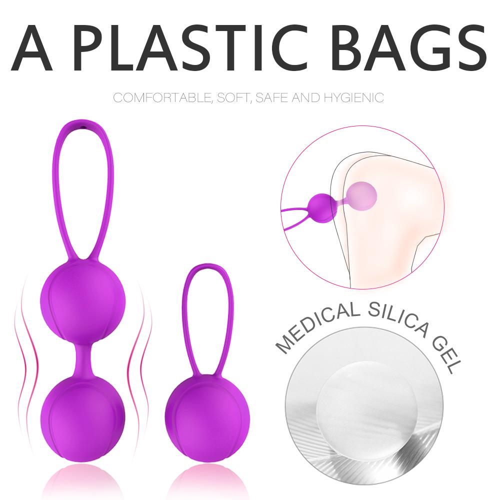 Erocit™ Purple Silicone Kegel Balls for Women - Erocit