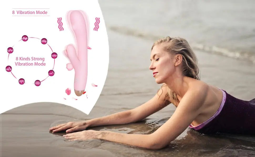 EROCIT Candy Pink RABBIT MASSAGE VIBRATOR - Erocit