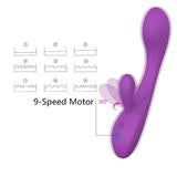 USB Rechargeable Speed Rabbit Vibrator - Erocit