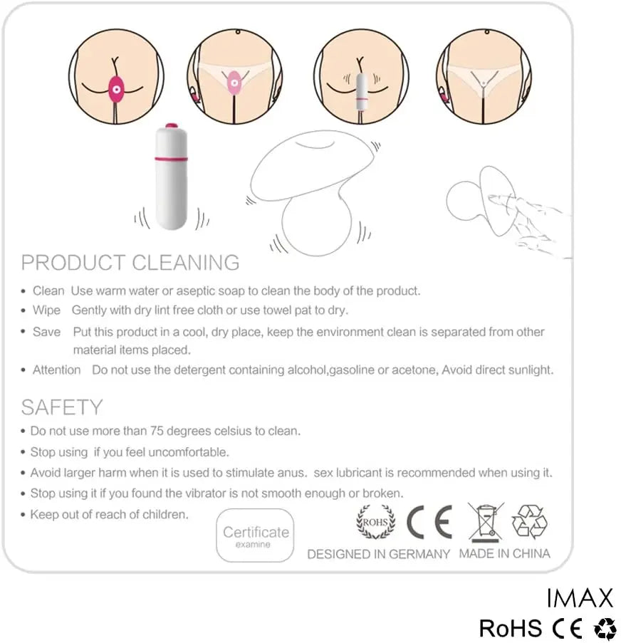 Presenting Erocit Mini Bullet Plug Vibrator - Erocit